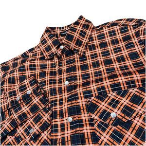 Bocomal FR Work Shirt Mens Medium CAT2 Flame Resistant NFPA 2112 Snap Button